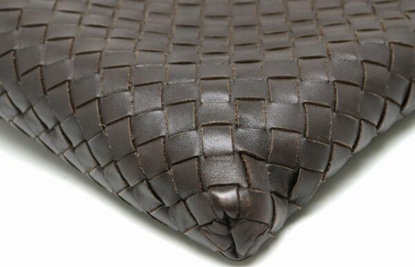 11910384 2 Bottega Veneta Intrecciato Shoulder Bag Diagonal Leather Brown