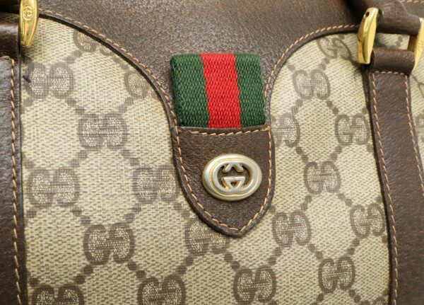 11910481 8 Gucci Sherry Mini Handbag Leather Khaki Beige Brown