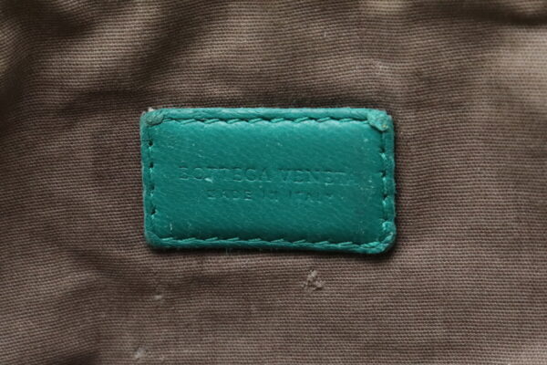 11910522 6 Bottega Veneta Intrecciato Pouch Multi Pouch Blue Green