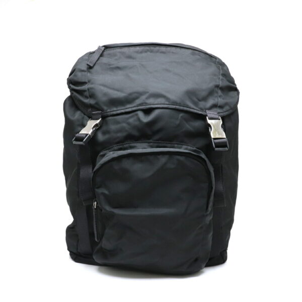 11910887 Prada Rucksack Daypack Nylon Black