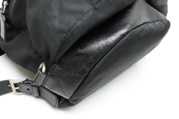 11910962 2 Prada Rucksack Nylon Leather Nero Black