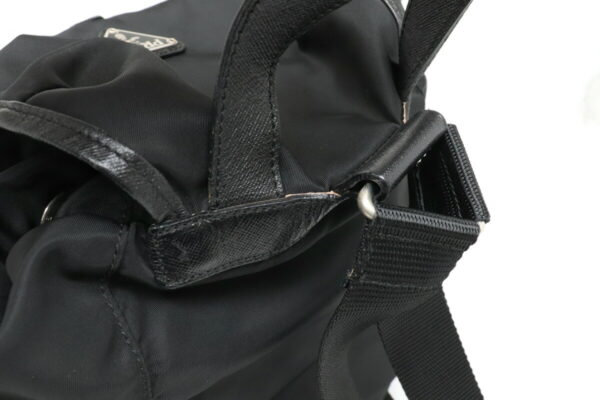 11910962 6 Prada Rucksack Nylon Leather Nero Black