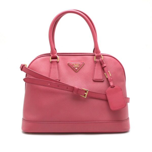 11911397 Prada 2WAY Crossbody Bag Saffiano Leather Peonia Pink