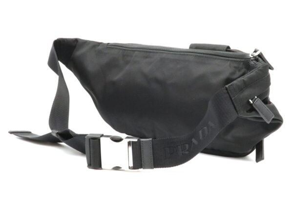 11911808 1 Prada Waist Bag Nylon Black Hardware