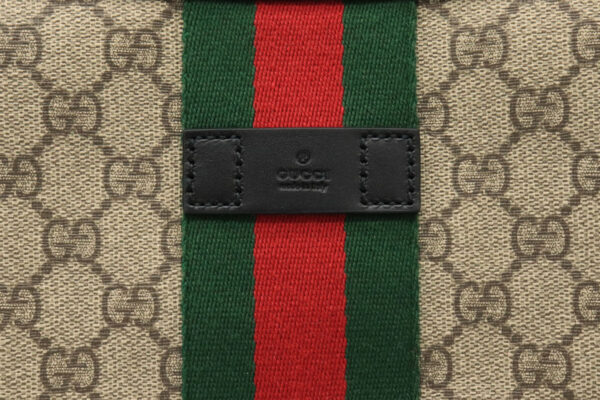 11920963 6 Gucci Web GG Supreme Sherry Line Crossbody Beige Black Red Green