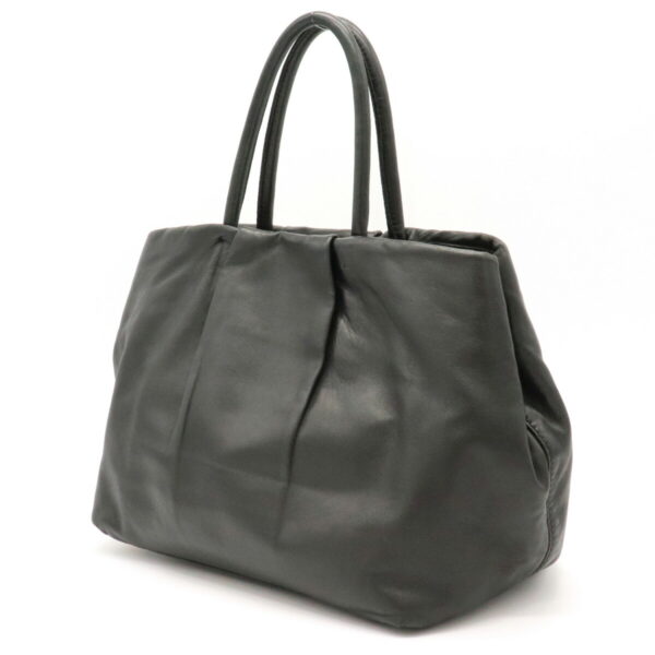 11920979 1 Prada Soft Leather Mini Tote Black