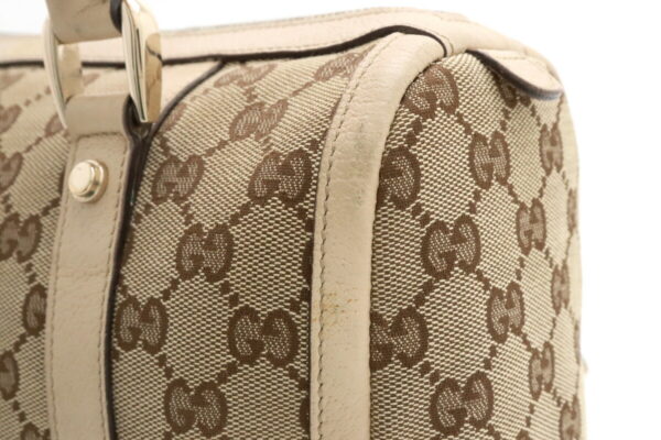 11921064 6 Gucci GG Shoulder Bag Mini Leather Khaki Beige