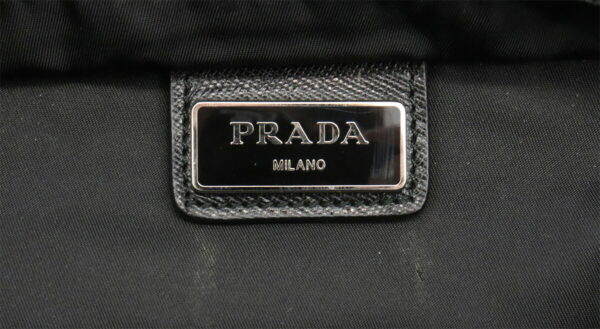 11930725 8 Prada Crossbody Bag Without Gusset Nylon Leather Nero Black