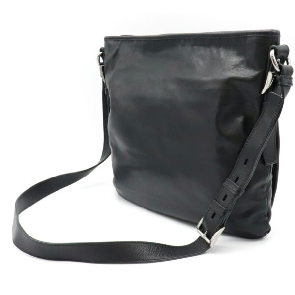 11931031 1 Prada Shoulder Bag Soft Calf Leather Nero Black