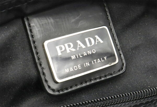 11940433 6 Prada Crossbody Bag Without Gusset Nylon Leather Nero Black