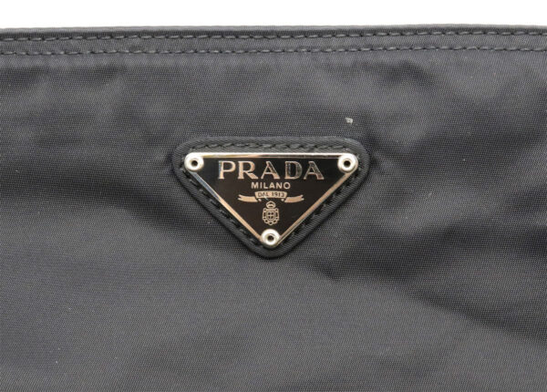 11940433 7 Prada Crossbody Bag Without Gusset Nylon Leather Nero Black