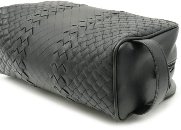 11980464 2 Bottega Veneta Intrecciato Bag Clutch Bag Calf Leather Black