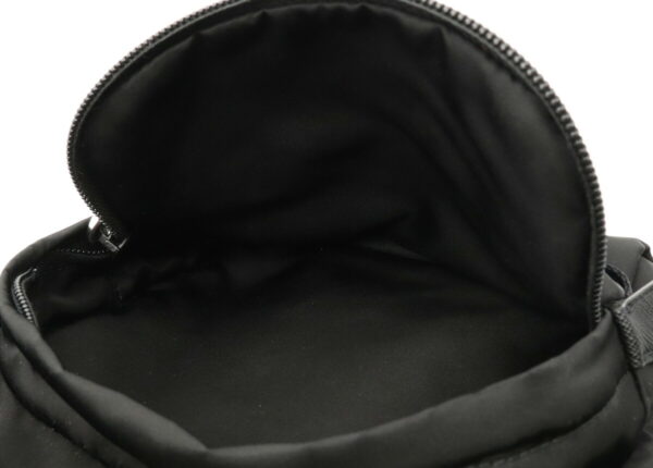 11990275 7 Prada Tessuto Montagn Body Bag Nylon Leather Nero Black