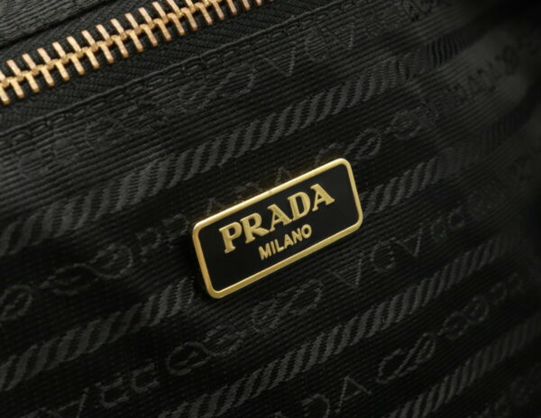 11990838 4 Prada 2WAY Shoulder Bag Nylon Leather Nero