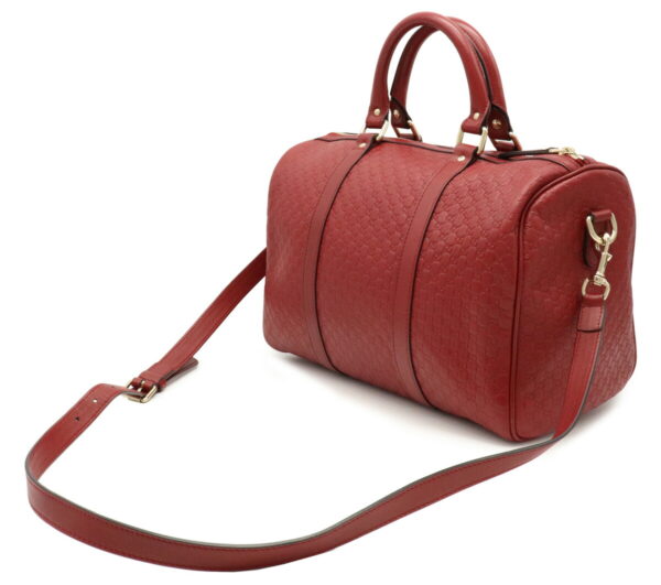 12000767 1 Gucci Micro Guccisima Bag Leather Red