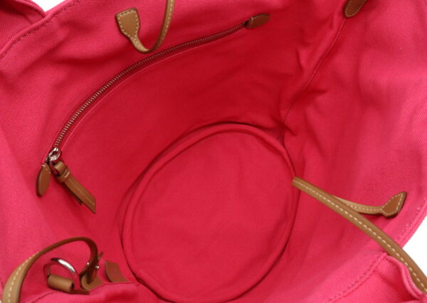 12000772 4 Prada Canapa 2WAY Tote Bag Peonia Pink