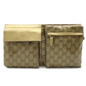 12011202 Gucci Card Case GG Brown Beige