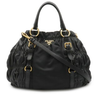 12011309 Prada Shoulder Bag Leather