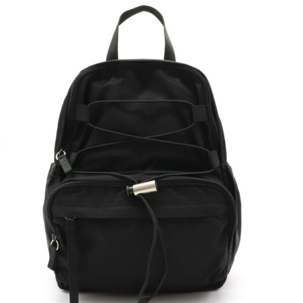 12030706 Prada Rucksack Daypack Nylon Backpack Nero Black