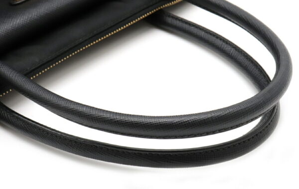 12031155 3 Prada 2WAY Crossbody Nylon Leather Shoulder Bag Nero Black