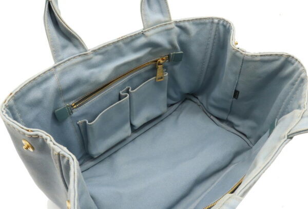 12031175 4 Prada Canapa Tote Bag Pervinca Light Blue