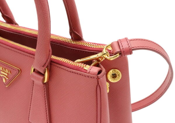 12031418 5 Prada Saffiano Lux 2WAY Leather Handbag Tamaris Pink