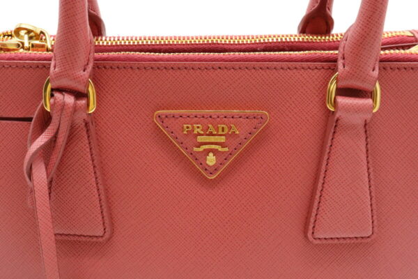 12031418 8 Prada Saffiano Lux 2WAY Leather Handbag Tamaris Pink