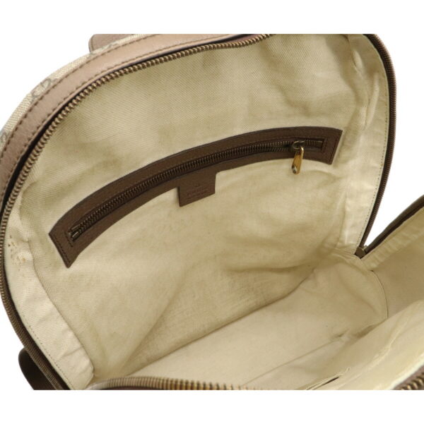 12041069 4 Gucci Ophidia GG Supreme Medium Backpack Beige Brown