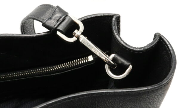 12041209 5 Prada 2WAY Soft Calf Leather Business Bag Nero Black