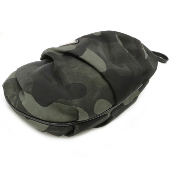 12041238 2 Prada Wristlet Camouflage Nylon Pouch