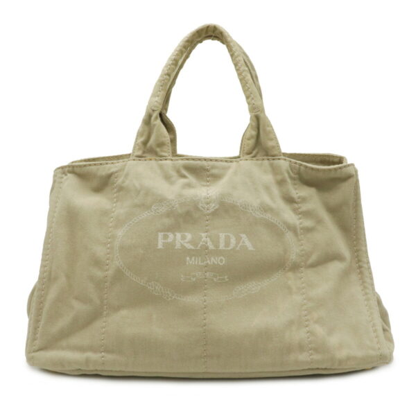 12041280 Prada Canapa Large Tote Beige