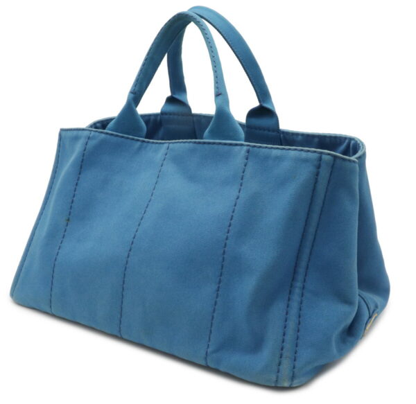 12041347 1 Prada Canapa Large Tote Azzurro Blue