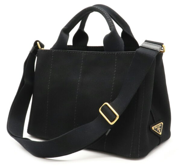 12041411 1 Prada Canapa Mini Shoulder Bag Nero Black