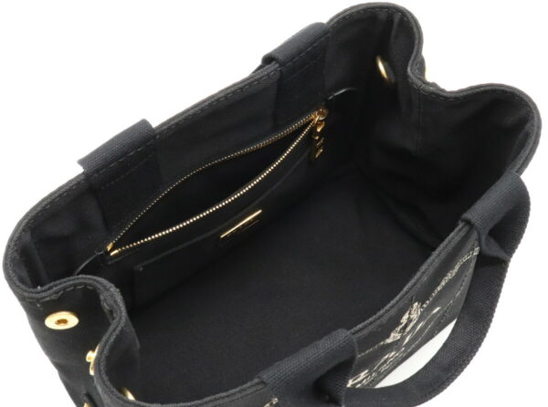 12041411 4 Prada Canapa Mini Shoulder Bag Nero Black