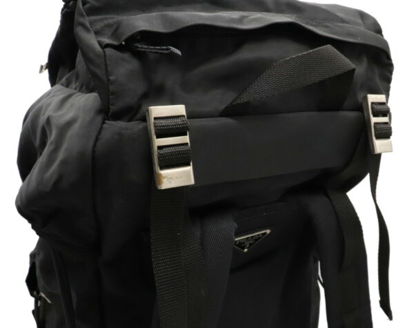 12041450 3 Prada Nylon Rucksack Nero Black