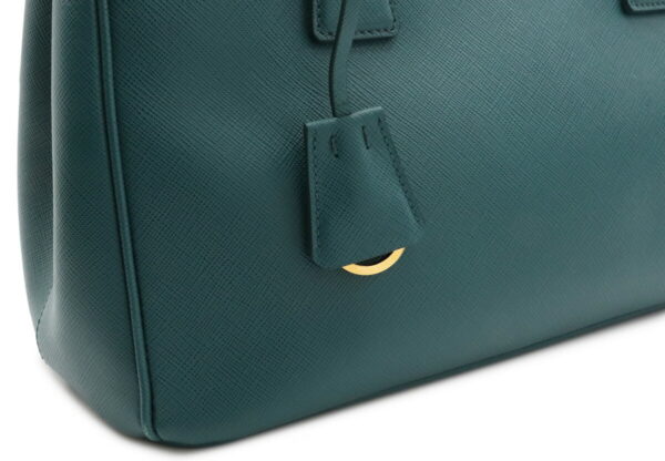 12041452 7 Prada Galleria Saffiano Leather Tote Bag Green