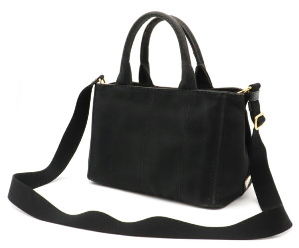 12050339 1 Prada Canapa 2WAY Tote Bag Nero Black