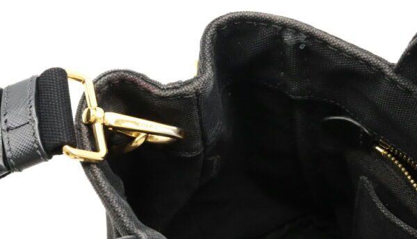 12050339 5 Prada Canapa 2WAY Tote Bag Nero Black