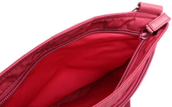 12050369 4 Prada Nylon Leather Crossbody Bag Ibisco Pink