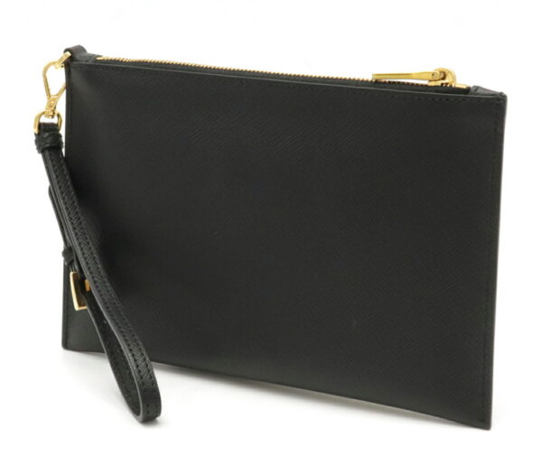 12060097 1 Prada Leather Multi Pouch Nero Black