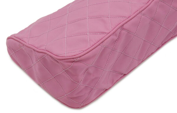 12060448 2 Prada Quilted Nylon Cosmetic Pouch Begonia Pink