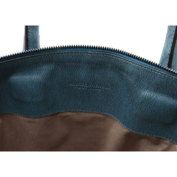 12070072 5 Bottega Veneta Bag Travel Bag Leather Blue Green