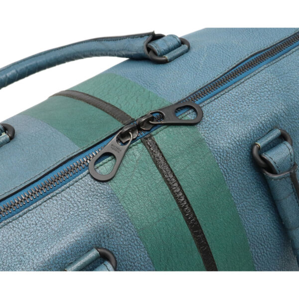 12070072 6 Bottega Veneta Bag Travel Bag Leather Blue Green