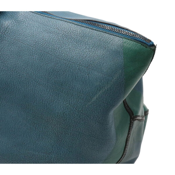 12070072 7 Bottega Veneta Bag Travel Bag Leather Blue Green