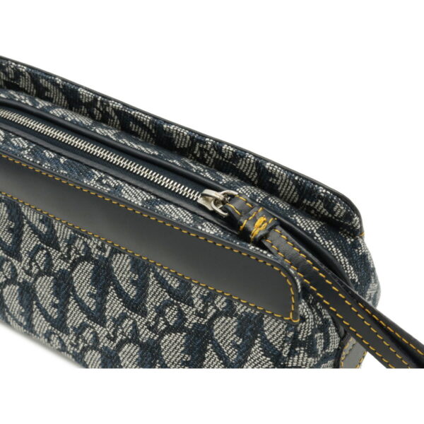 12070566 3 Christian Dior Trotter Multi Pouch Canvas Leather Navy