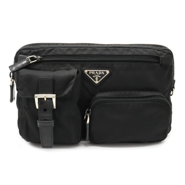 12071336 Prada Westport Nylon Body Bag Nero Black