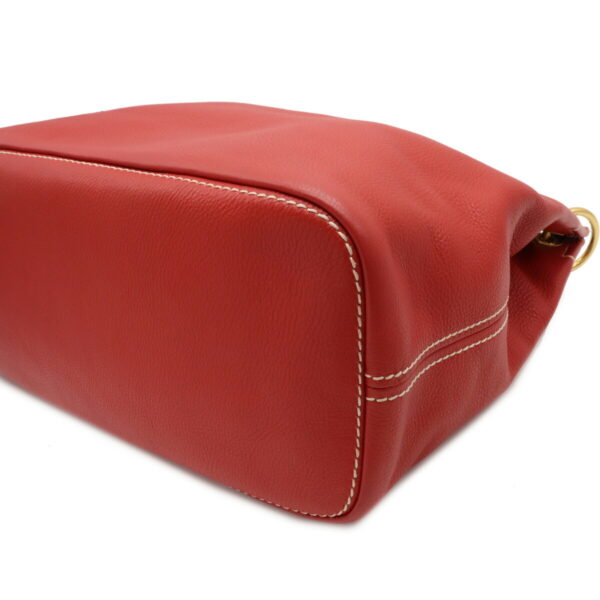 12071489 2 Prada One Shoulder Leather Shoulder Bag Red