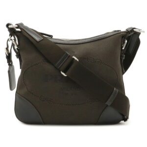 12071493 PRADA Saffiano 2WAY Handbag Brown