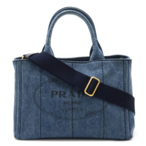 12080301 Prada Handbag 2WAY Shoulder Bag Saffiano Lux Gray