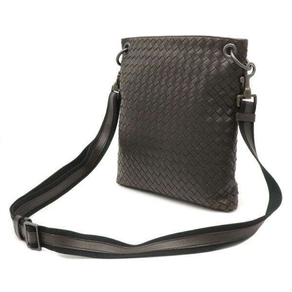 12080901 1 Bottega Veneta Intrecciato Shoulder Bag Brown